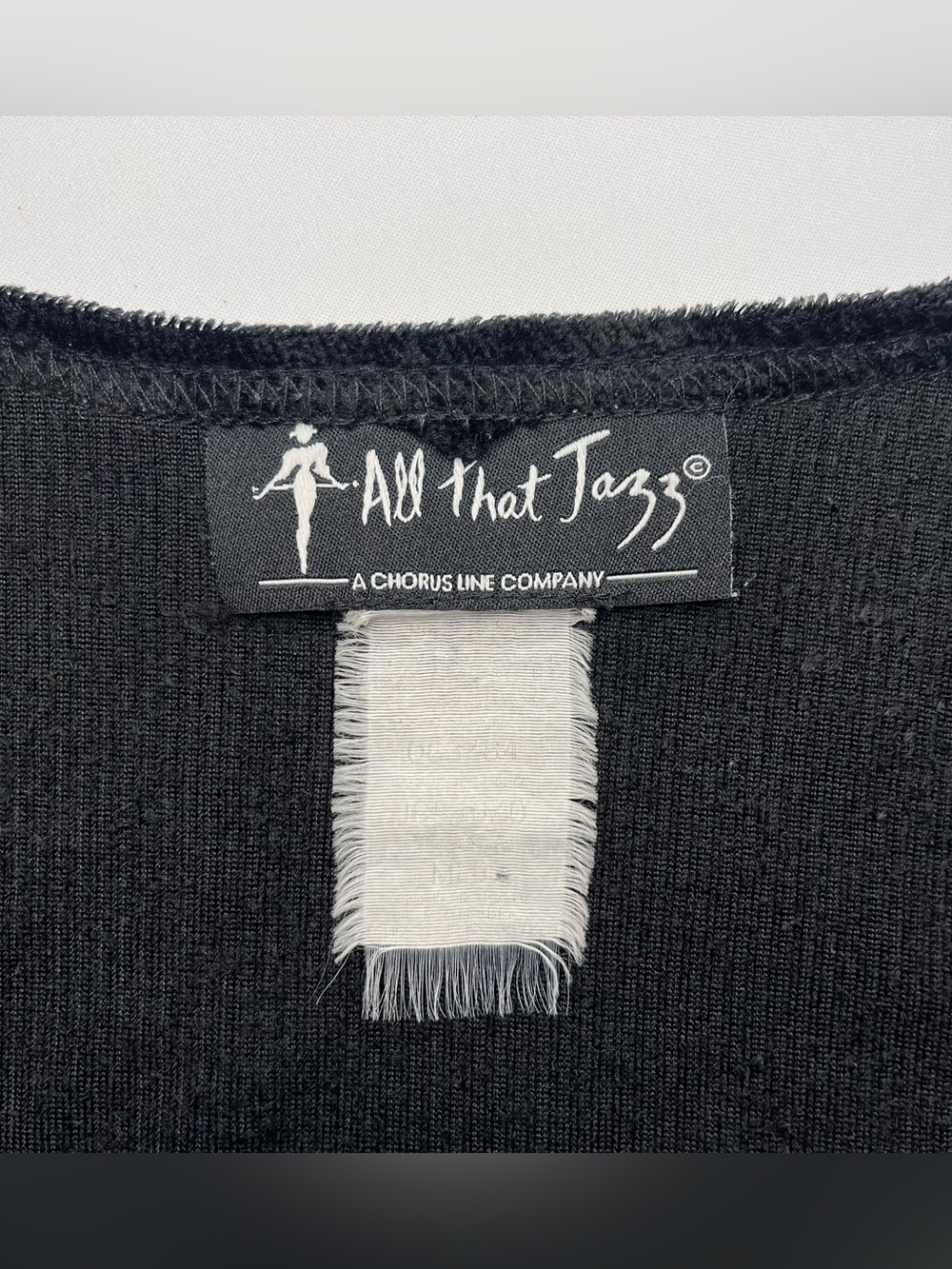 Vintage All That Jazz 90’s Goth Ribbed Velvet Short Sleeve Mini Dress Women’s M - Picture 6 of 6